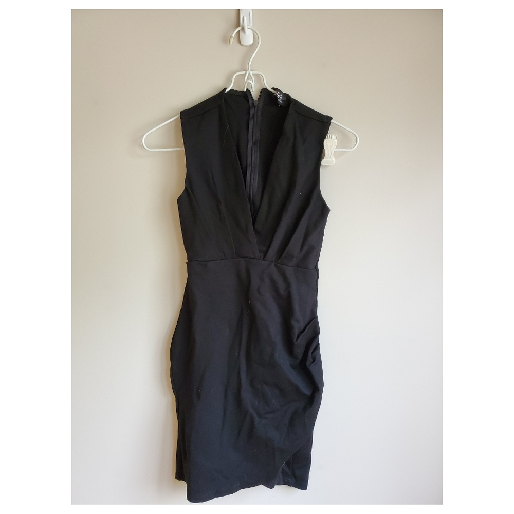 Black cocktail dress